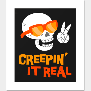 Creepin' It Real - halloween-for-women Posters and Art